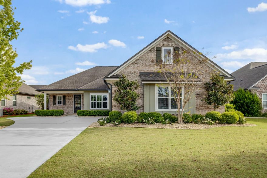 Step into this stunning and sturdy Randy Wise home. Designed with a chef's kitchen featuring a large center island, high efficiency appliances including counter depth fridge, built-in convection oven, sleek quartz countertops and custom pantry shelving, ensures the kitchen is as functional as it is beautiful. Relax in the master suite complete with a dual head walk in shower with built in towel warmer and a fully customized walk-in closet. The professionally landscaped, low maintenance backyard includes new sod, raised bed herb garden, mature shrubbery, and a chic brick patio perfect for relaxing. Additional features include an office with glass French doors, a screened Florida room with ceiling fan, oversized 2 car garage, extra storage in the attic, and a tankless-endless hot water heater for continuous comfort and efficiency. Located in The Meadows of Hammock Bay, you'll enjoy access to numerous community amenities, including pools, a fitness center, pickleball & other sports courts, scenic trails, and more. Don't miss your chance to own a luxury home at an unbeatable price!