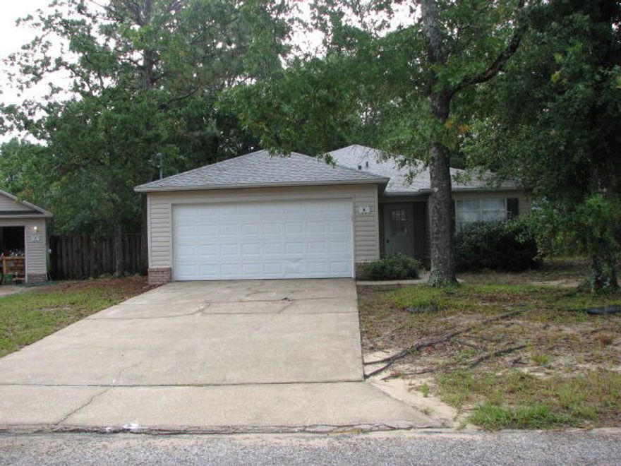 Location, Location, Location! In the heart of Crestview, behind the hospital is this adorable home in the quite Hollyrod Subdivision. This house is convenient to dining, shopping, doctors and the hospital. This home has 3 bedrooms, and 2 full baths. The house has a brand-new dimensional shingle roof, put on in July 2020, new carpet, paint and stove May of 2020.  Home offers a large family room for family entertaining, 3 bedrooms, 2 full baths a double car garage. Call today to view this cute home. Buyer to verify any information they deem important.