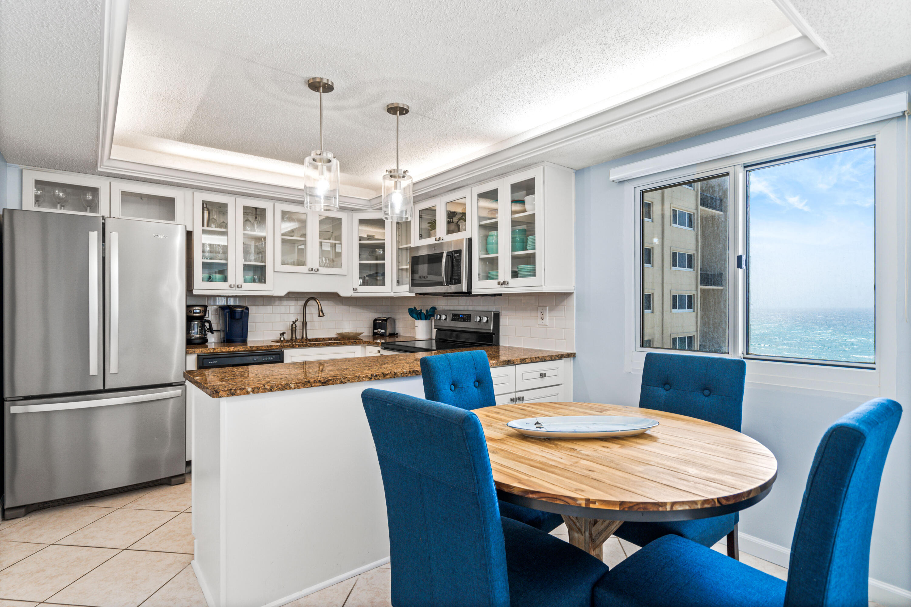 Seller Financing Possible! Welcome to the newly updated Pinnacle Port Unit #922, located in the sought-after Carillon Beach neighborhood of Panama City Beach, FL! This stunning 9th-floor, 3 bedroom, 3 bath Gulf Front condo is one of the best units in the area, boasting breathtaking Gulf views from the living room deck and 1st-floor primary bedroom with en-suite. This turn-key unit features a spacious living room/dining area, providing the perfect space to relax and enjoy your time with family and friends. On the second floor, you'll find two more bedrooms, one additonal primary bedroom with an en-suite, and another bedroom with a hall full bathroom. The master bedroom on this floor offers an outside deck with incredible views of the Gulf, Lake Powell, and Inlet Beach overlooking Camp