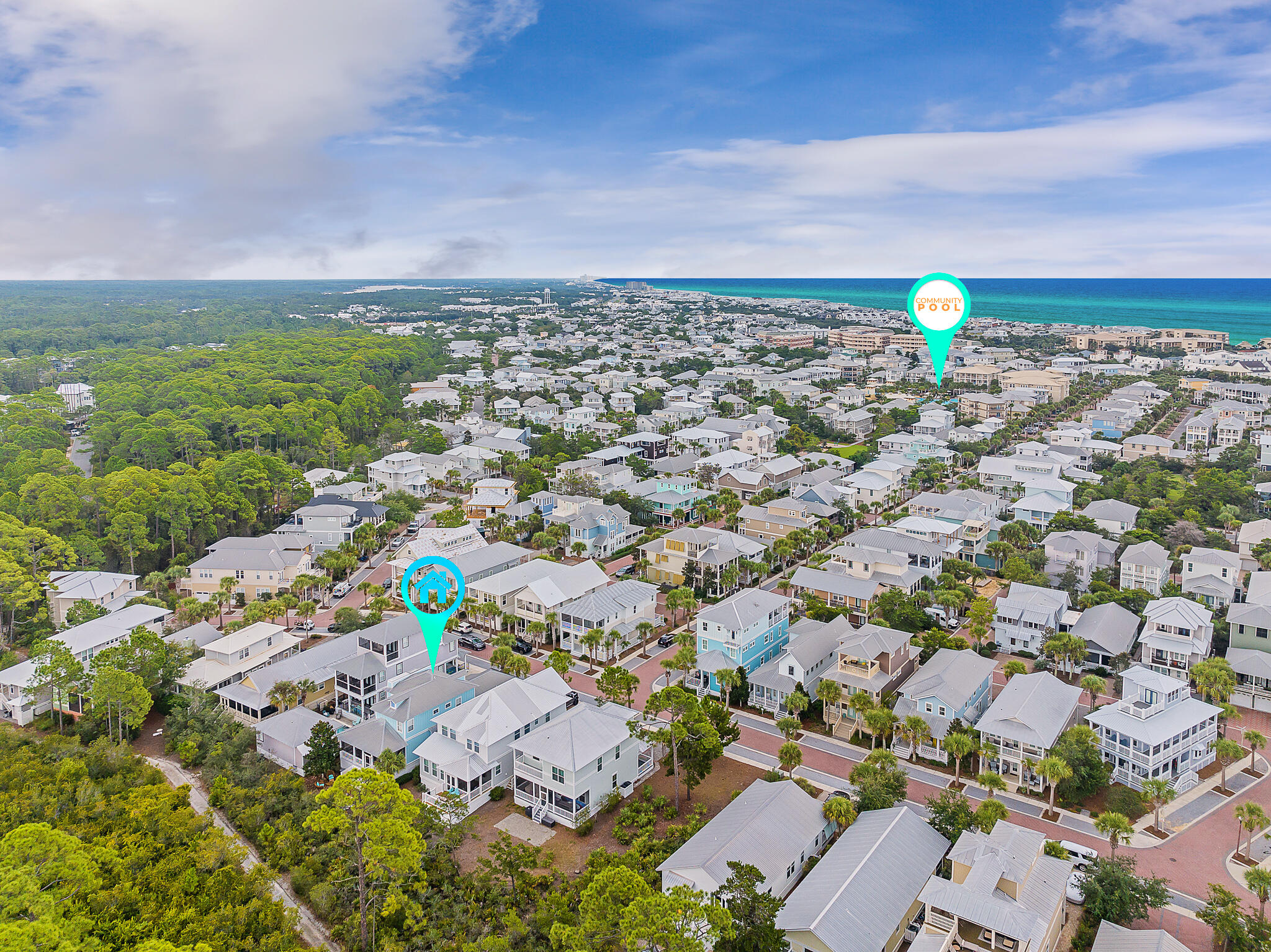 This is your chance to own a piece of 30A beach paradise and craft it into the home you've always wanted! Customize and modernize to your heart's content, creating a personalized coastal haven. Act fast because opportunities like this don't linger! Priced to sell as the lowest priced home in Seacrest Beach! This 3 bed + bunk beach house is ideally situated near an array of quaint boutiques and vibrant dining all within easy reach.