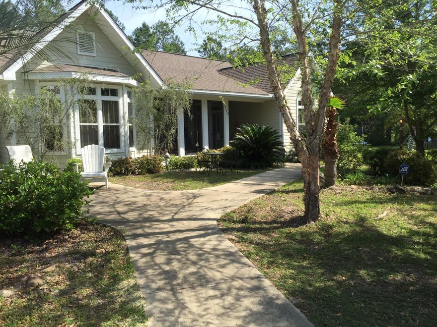 Location! Looking for a home north of the bay in south Freeport area that is only minutes from the beach! Your search is over Jolly Bay is the community located at the Northeast bridge landing. Quiet, quaint and small - a hidden treasure with a beautiful custom one level Florida cottage is perfect for a family or retired couple looking for quiet neighborhood and space on 1 acre. This home was custom designed and built for a retired homeowner so it has all the accessibilities of one floor living carefully thought through. Huge Master suite with large walk-in closet, master bath on-suite and very large laundry/flex room attached that can be used as auxillary office or pet room.