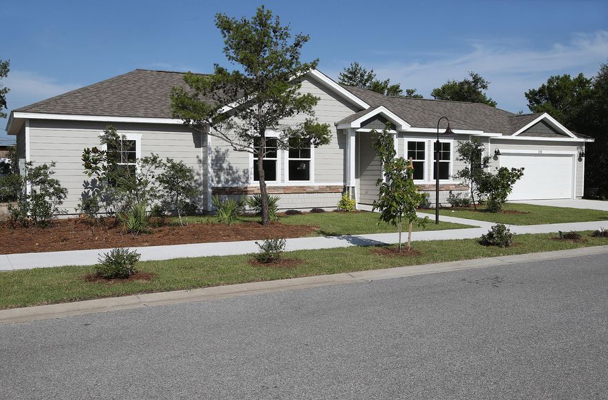 ***PRE-CONSTRUCTION SALE*** The ''Windsong'' Floor Plan at Ocean Mist features an open floor plan and is all on one level. Ocean Mist, Panama City Beach's NEWEST neighborhood is a small gated community featuring craftsman-style NEW homes and a community pool. Coastal Systems Station (CSS) is easily accessible from Ocean Mist while you are just a short stroll to the beach and just minutes away from Pier Park. This BRAND NEW 3BD/2BA home will feature custom cabinets, granite counter tops and upgraded fixtures. For peace of mind, the house also comes with a builder's warranty and is being built to the most updated building codes and energy efficient standards.