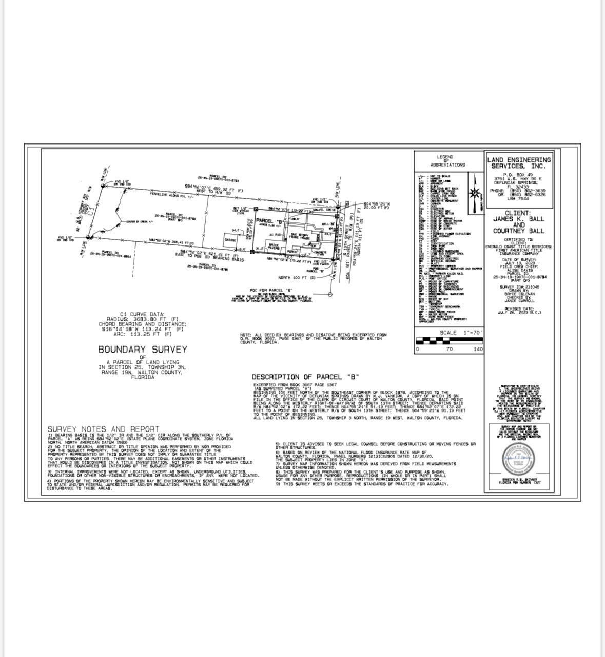 TOWN OF DEFUNIAK SPRINGS - Land