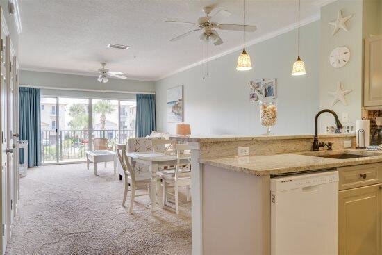 This 2 bed, 2 bath condo is located next to the Frangista Beach community in Miramar Beach. You can enjoy a community swimming pool, hot tub, grilling area, and a deeded beach access! This is unit 205 on the second floor. This spacious, fully furnished unit features 9 ft. ceilings. The kitchen has been completely remodeled with granite countertops, new pendant lighting, mosaic tile backsplash, and freshly painted cabinets. The newly remodeled master bath has granite countertops and a tiled walk-in shower. There are double sliding glass doors to the large balcony that overlooks the pool. Relax & enjoy the sea breezes. Emerald Waters is a 4-story, 36 unit condominium.