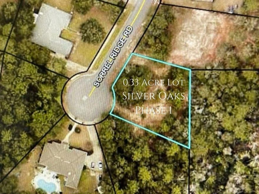 Welcome to the beautiful and highly sought after Silver Oaks subdivision. This 0.33 acre lot backs up to nature and is located on a private cul-de-sac in Phase 1. This lot is ready for your house plans and one of the few lots available in this well maintained subdivision full of mature trees that line the neighbor hood streets. The HOA shares the large gated pool area with Phase 2 for an optional annual fee. Lastly but not least, this lot is serviced by Auburn Water, Chelco, and is subject County taxes, not City!