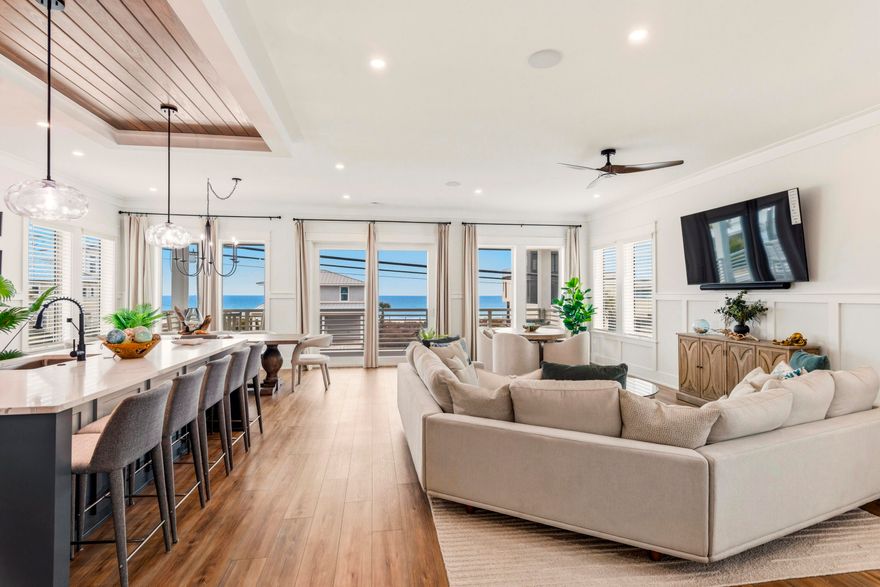 Step into unobstructed Gulf views and a home that was built to feel expensive--because it is.Welcome to The Grand Villas at the Pier: a 2025-built, fully furnished, turnkey coastal showpiece offering 6 bedrooms / 6.5 baths, 3,302 sq ft, and a floorplan designed to sleep 16--with every bedroom featuring its own ensuite bath. A massive open great room, plus a poolside rec space, makes it ideal for big groups and high-demand rentals.This property stands out for high-end finishes and true craftsmanship--clean lines, thoughtful details, and a build quality that shows the second you walk in. It's also a complete smart home with state-of-the-art audio throughout, giving owners and guests that ''resort vibe'' from the main living areas to the outdoor spaces.Income potential: projections show approximately $280,000/year in rental income (projections provided).

Location is a booking magnet. You're in the heart of the Pier Park corridor--close to Pier Park, Topgolf (adjacent to Pier Park), and Dolly Parton's Pirates Voyage Dinner & Show, plus a deep bench of restaurants, bars, and entertainment that keep this area in constant demand.

Opportunity alert: the seller just purchased and is selling due to a personal reason, making this a steal for this area--especially for newer construction, Gulf-view, fully furnished inventory near the action.

And the cherry on top: PCB's Front Beach Road CRA improvements in this corridor are already underway, including utility undergrounding (power lines) and upgraded streetscape features--meaning the approach and overall visual experience are positioned to get even better as the work progresses.