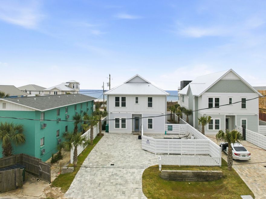 Step into unobstructed Gulf views and a home that was built to feel expensive--because it is.Welcome to The Grand Villas at the Pier: a 2025-built, fully furnished, turnkey coastal showpiece offering 6 bedrooms / 6.5 baths, 3,302 sq ft, and a floorplan designed to sleep 16--with every bedroom featuring its own ensuite bath. A massive open great room, plus a poolside rec space, makes it ideal for big groups and high-demand rentals.This property stands out for high-end finishes and true craftsmanship--clean lines, thoughtful details, and a build quality that shows the second you walk in. It's also a complete smart home with state-of-the-art audio throughout, giving owners and guests that ''resort vibe'' from the main living areas to the outdoor spaces.Income potential: projections show approximately $280,000/year in rental income (projections provided).

Location is a booking magnet. You're in the heart of the Pier Park corridor--close to Pier Park, Topgolf (adjacent to Pier Park), and Dolly Parton's Pirates Voyage Dinner & Show, plus a deep bench of restaurants, bars, and entertainment that keep this area in constant demand.

Opportunity alert: the seller just purchased and is selling due to a personal reason, making this a steal for this area--especially for newer construction, Gulf-view, fully furnished inventory near the action.

And the cherry on top: PCB's Front Beach Road CRA improvements in this corridor are already underway, including utility undergrounding (power lines) and upgraded streetscape features--meaning the approach and overall visual experience are positioned to get even better as the work progresses.