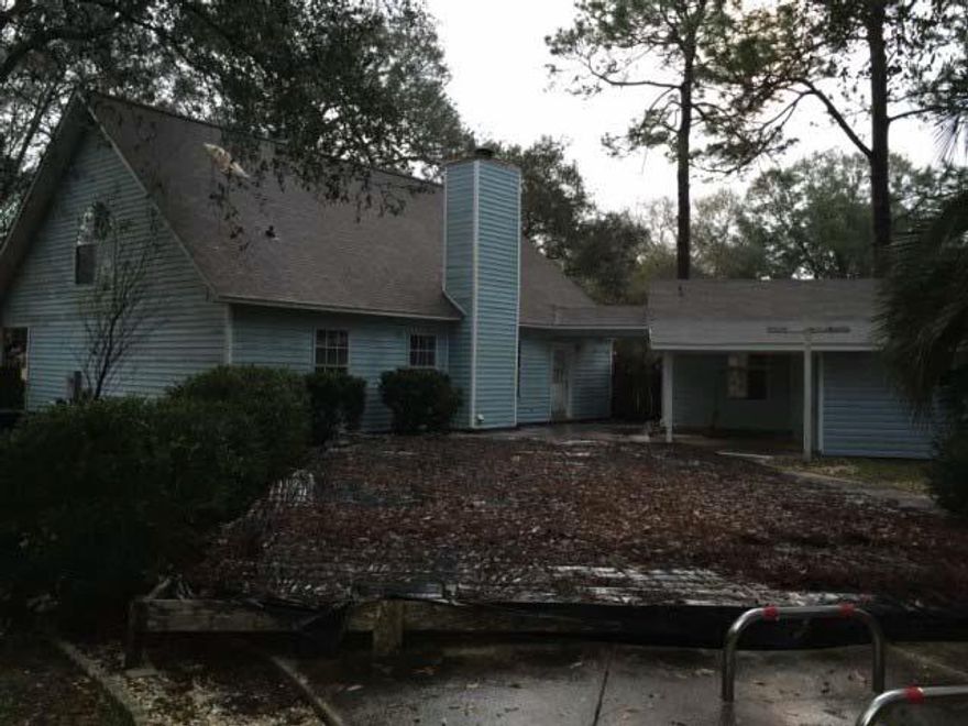 Very Large & Spacious 4 Bed, 2 Bath home w/Pool available in the Plantation Oaks Community! This property has so much to offer...featuring a beautiful fireplace in the Living Room, a Detached 1 Car Garage w/a Work Shop, a large pool & a beautifully landscaped, very large corner lot! This property is considered Insurable with Escrow by a FHA Appraiser. Buyers may escrow funds for repairs after the close of escrow & the amount is added to the loan balance of the standard FHA Financing (203b). Please see attached Repair Escrow & PCR for details. Available to Owner Occupants for 15 days from list date.