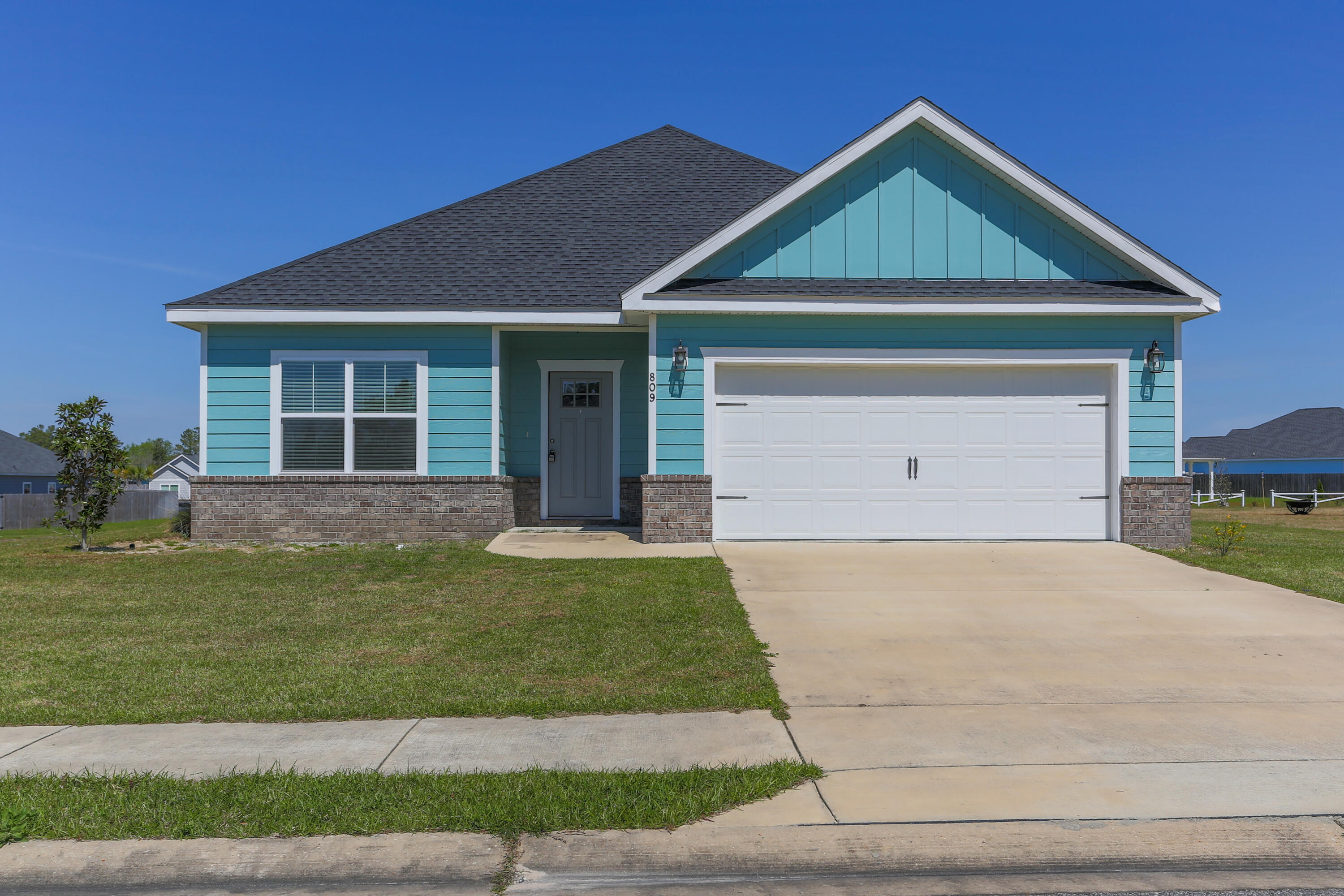 Take a look at this beautiful, open floor plan, 4 bedroom, 2 bath home built in 2019. The kitchen has all stainless steel appliances, granite counter tops, a large island and opens up to both the dining & living rooms. The home sits on a large .34 acre corner lot not far from the Cross Creek community pool! Also, this house comes with 32 solar panels. Not only are the monthly bills $0 but the owners account is credited each month for the unused energy! Sellers will pay off solar panels in full at closing. The Roof is 2019, the HVAC System is 2019, and the Water Heater is 2019!