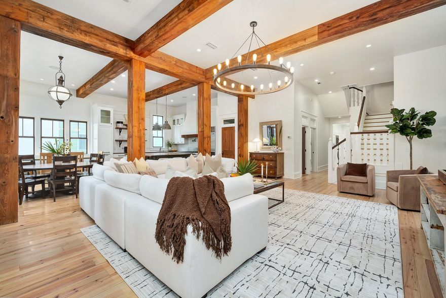 Spacious WaterColor Retreat with Premium Amenities & Prime Location. This stunning 7-bedroom, 7-bathroom home in WaterColor's coveted Phase 3 offers the best of luxury living with privacy, space, and exceptional amenities. Located on Cerulean Park, this home is just a short distance from WaterColor's pristine beach, pools, and parks, giving you unparalleled access to the community's world-class features.With over 5,100 square feet of living space, the home boasts a spacious open-concept living, dining, and kitchen area, making it the perfect spot for both relaxing and entertaining. Each of the 7 bedrooms offers ensuite bathrooms, ample space, privacy for family and guests, while the multiple expansive porches with outdoor fireplaces allow you to enjoy Florida's natural beauty year-round.

WaterColor offers an unparalleled lifestyle with 10 pools, walking and biking trails, tennis and pickleball courts, and access to Western Lake with paddle boards and kayaks. The Beach Club with its private beach, pools, cabanas, and dining options makes this the ultimate vacation or full-time residence. For shopping and dining, WaterColor's vibrant shops and restaurants are just a short stroll away.

This turnkey property is priced to sell, providing the opportunity for a luxurious beach home with excellent investment potential in a highly sought-after community. Whether you're looking for a full-time residence, a part-time getaway, or a high-performance rental property, this home is the perfect fit.