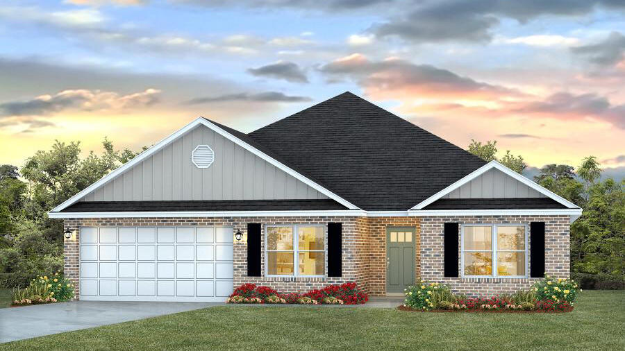 Charlie Day Estates is just minutes from shopping, dining, schools, & a short trip on SR-85 from the pristine beaches of Destin, Navarre, & Pensacola. The popular Sawyer model with its desirable open design for comfortable living & entertaining. 5 beds, 3 baths, covered patio, 2 car garage & awesome amenities. Well-designed kitchen features: GORGEOUS Quartz counter-tops stainless appliances, lg. island, smooth-top range, built in microwave, quiet dishwasher & pantry. Striking wood look flooring & PLUSH carpet in the bedrooms. The 'Smart Home Connect' System offers a variety of Smart Hm. Devices for your convenience. Bedroom 1 & adjoining bath has a separate shower, Garden tub, closet, beautiful Quartz counter-tops, double vanity & more. Great design & STYLISH curb appeal.