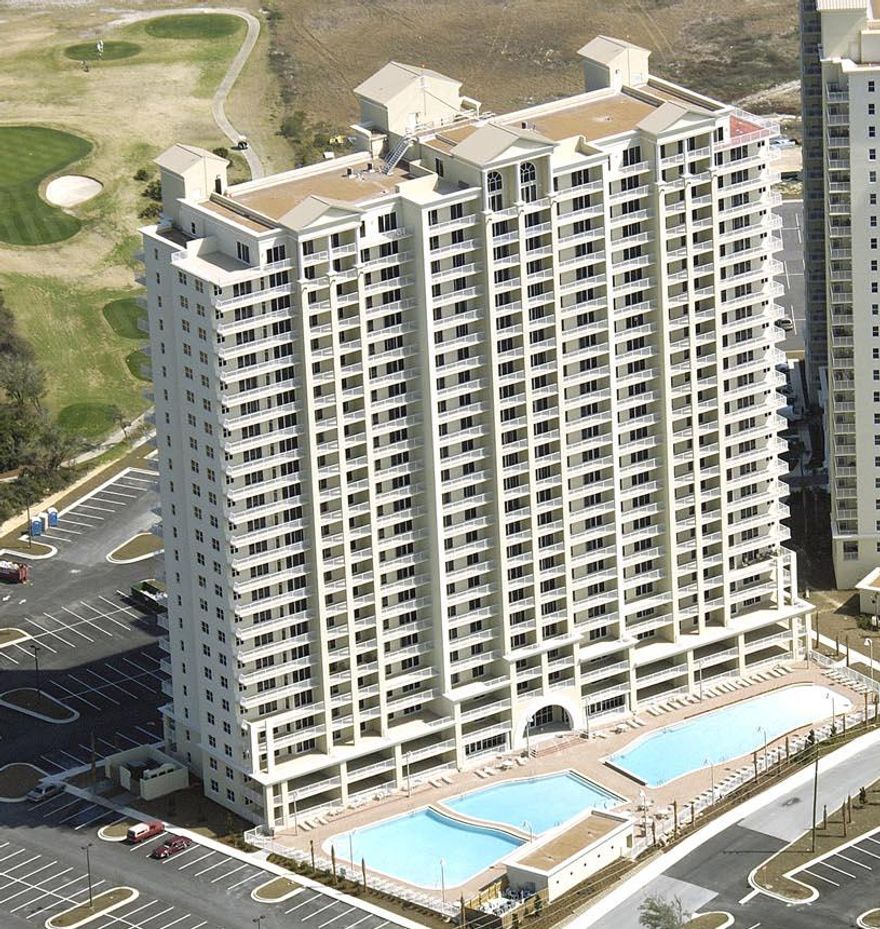 Easy show! Good views from this nicely furnished 2 bedroom/2 bath with bunk room in Ariel Dunes II! This unit with 9 foot ceilings features a beautiful kitchen with granite counter tops, wood cabinets, and Stainless GE appliances. Enjoy the two large pools totaling approximately 12,000 square feet as well as convenient deeded access to over 2,000 feet of white sugar sand beach which is less than 200 yards away. Ariel Dunes is located in Seascape - a gated community offering amenities such as golf, tennis, pools, and a conference center. Want a quick bite- just go downstairs to Cabana Cafe or have it delivered to your condo. All measurements are approximate and should be verified by buyer.