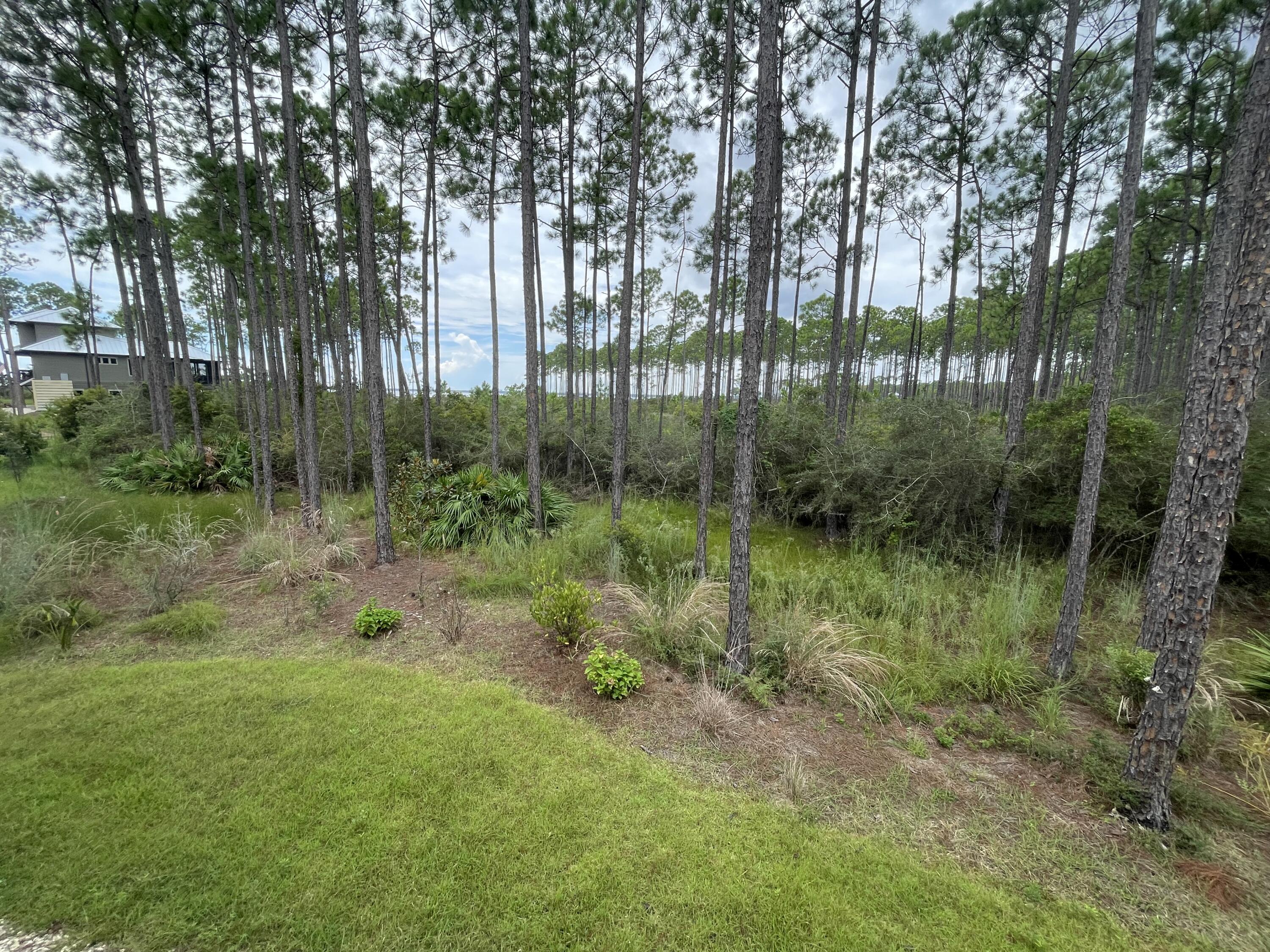 This 1.16 acre lot located in the exclusive St. Joe Community of Rivercamps is on a paved road and has unobstructed views of marshlands, West Bay and the Intracoastal Waterway. The sunsets are breathtaking. Rivercamps is a gated 1500 acre community which will have less than 450 homes when built out. There are over 7 miles of trails and 1000 acres that are reserved for conservation, making this a great area for nature lovers. Rivercamps offers world class amenities including a heated, zero entry pool, fitness center, catering kitchen, day use boat slips, dry boat storage and community boat ramp. There is also a camp site, complete with 2 tents on Crooked Creek. Kayaks, canoes, paddle boards and bicycles are also available for homeowners and guests. 10 minutes from Pier Park and beaches.
