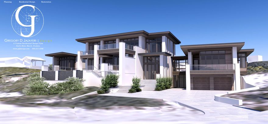 Experience this exclusive opportunity to build a true legacy inspired home in the esteemed Four Mile Village neighborhood.  This expansive opportunity yields over an acre of land and comes with a fully designed set of building plans that have been approved by the HOA.  Gregory Jazayeri has designed this homesite to bring out the best that our area has to offer; with clean lines and incredible architectural detail, this will be an awe-inspiring home with incredible gulf views.  The plans feature 5 bedrooms and over 6,000 square feet of living space.  Four Mile Village offers pristine privacy that is surrounded by 197 acres of nature preserve and has a unique history that features unparalleled beach access, scenic trails, and even some nods to historic elements dating back to World War II.