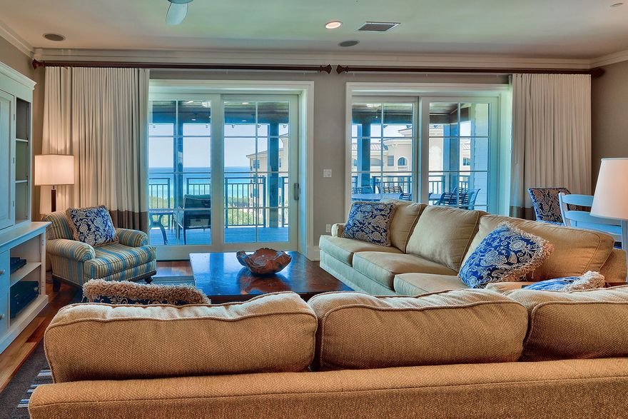 Experience living life to its fullest at Waterhouse, located directly on Scenic Highway 30A between WaterSound Beach and Alys Beach. Developed originally as a private residence club, Waterhouse exceeds ordinary expectations of what a condo development should offer, and effortlessly delivers an extraordinary vacation home lifestyle experience. This gulf view residence located on the 3rd floor is offered fully furnished and rental ready. On-site amenities include a unique rooftop deck with pool, spa, and grills, an owner's lounge with full-service kitchen and game room, an unparalleled fitness center with steam sauna, dry sauna, and locker storage, as well as beach access immediately across 30A.