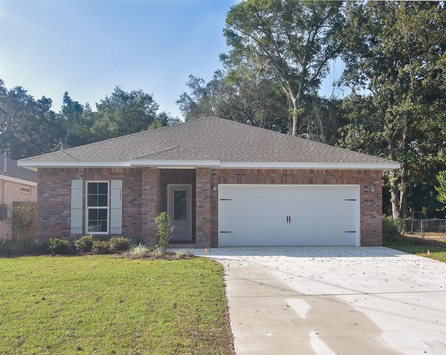 **CHECK OUT 3D VIRTUAL TOUR OF SIMILAR FLOOR PLAN***HOME IS UNDER CONSTRUCTION!! Est. Completion Date 5/15. Beautiful 3 bedroom 2 bathroom home by a local builder. In the craftsman style, this home offers all the comforts and conveniences of modern living: QUARTZ/GRANITE counter-tops; custom, SOFT-CLOSE, shaker style, all-wood cabinets; SLATE finished GE appliances, large walk-in pantry, and large central island w/ breakfast bar. ALL solid surface flooring throughout helps to make this a low allergen home! This custom home also includes: 9-11' ceilings, CROWN, tray ceiling, and arched walk-thrus. Note: Pictures and 3D Matterport Tour are of a home by the same builder with similar finishes & floor plan. Some details depicted may not be exactly the same.