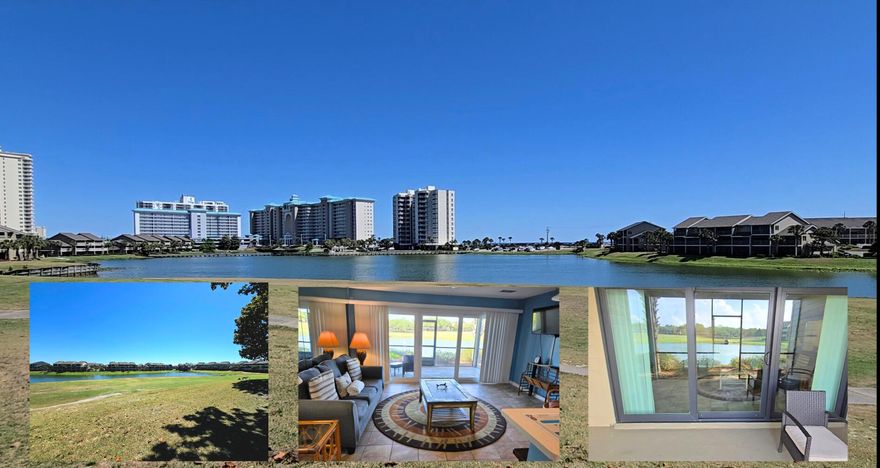 Welcome to your Waterfront Retreat, at SEASCAPE - Miramar Beach,  FL!!! Just across the street from one of the most stunning white sand beaches of the Emerald Coast. This income  producing  Lakefront  Unit, offers opportunity  for investment  and/or owner's vacation! Sit on your screened-in porch and take-in the relaxing views of Stewart Lake! QUICK WALK TO RESTAURANT AND BEACH! A convenient crosswalk leads directly to The Whale's Tail restaurant, in just a two minutes! With some updates, this unit has the potential to significantly boost its rental income! Situated in the prime spot of Seascape, this unit comes furnished Enjoy all the amenities Seascape has to offer, including an 18-hole golf course, tennis courts, pools, gated community, pro shop, RV and boat storage!
