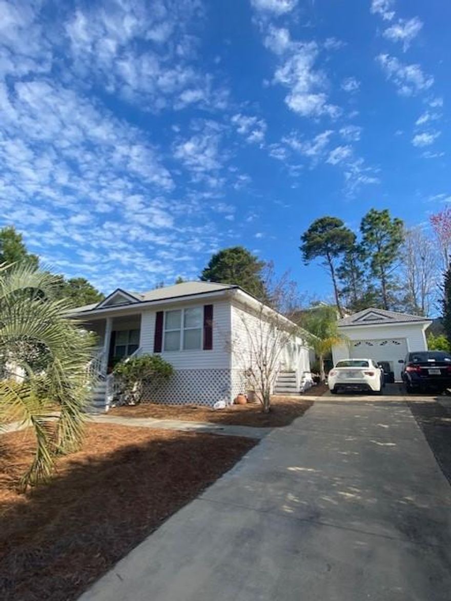 Welcome to Sea Dunes a private community just off 30 A and a short stroll away from the beautiful beaches of the Gulf of Mexico. This charming single story beach home has 2BR's, 2BA's and an office. The kitchen has been recently renovated with new custom wood cabinets, granite counter tops and a farm style sink. The dining room and living room boast a vaulted ceiling with lots of bright light windows and tile floors. The bedrooms have new LPV flooring and tile in the baths. Enjoy summer evenings on the large front porch with plenty of room for plants and company. Care free easy to maintain yard with slow drip sprinkler system and a one car garage with lots of driveway spaces for extra vehicles or golf cart.Sea Dunes is a rental restricted neighborhood,