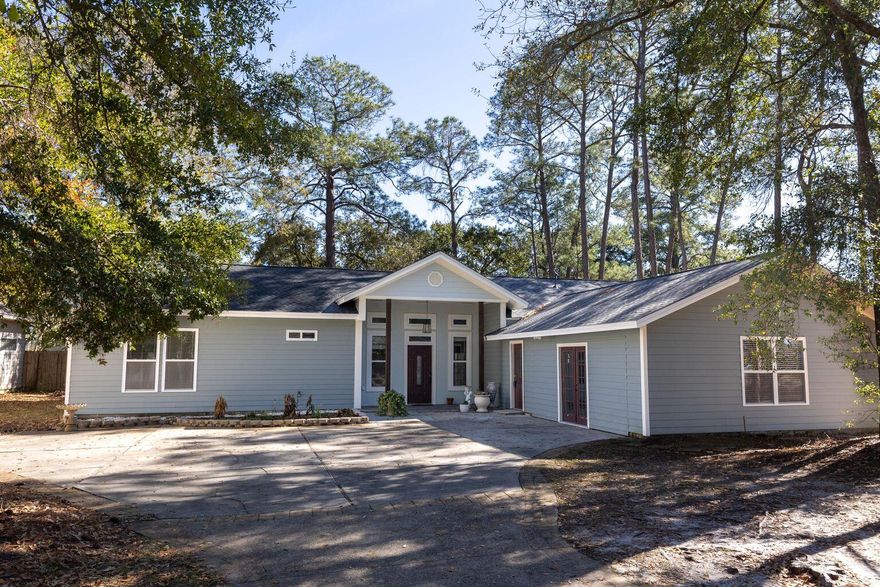 Beautiful 4 bedrooms 3 bath Home with 3,000 s/f heated & cooled space! SELLER OFFERING UP TO $10K TOWARDS BUYER'S COSTS. Home sits on 0.45 acres in the heart of Niceville Fl, and is conveniently located to Eglin AFB, 7th Special Forces Group, and Hurlburt Field. The large lot has enough space for your pool to enjoy with family and friends during those Hot days of summer. Huge master bedroom with walking closet, large bathroom with separate shower and tub. A bonus room and large living/dinning area with 14' vaulted ceiling, spacious kitchen that features stainless steel appliances and 40'' dual-fuel gas range, breakfast bar and two pantry closets. The home features a wood-burning fireplace that warms up the living room during those cold winter days. HVAC with gas furnace(2023) ROOF 2023 TANK-LESS HOT WATER HEATER 2023, FRESH PAINT 2023, COLLED/HEATED GARAGE.  
