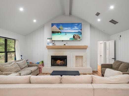 Step into luxury with this stunning 4-bedroom, 2-bath Ranch home, where quality craftsmanship meets modern comfort. Sitting on 4.05 acres, this beauty is featuring foam insulation and a new metal roof. The residence is built for efficiency and durability. The chef's kitchen is a culinary masterpiece, outfitted with commercial-grade appliances, a farmhouse sink, oak wood countertops, and soft-close cabinets. Solid pine shelving adds warmth and character, while luxury vinyl flooring throughout ensures both style and practicality. Retreat to the spa-like bathrooms, where quartz countertops and marble finishes set the scene for relaxation. The master suite boasts a double vanity and elegant detailing, making it a true sanctuary. Enjoy cozy nights by the wood-burning fireplace or host gatherings around the outdoor firepit. Recessed lighting, vaulted and tray ceilings add sophistication, while the breakfast area invites intimate moments to start the day right.
Completing the property are two utility sheds, perfect for storage or creative projects, and lets not forget that this 4.05-acre property with mineral rights means that the owner has legal ownership of any valuable resources beneath the land, such as oil, natural gas, coal, or metals, and it can be an attractive asset, especially if the area has known deposits or potential for extraction. This home is designed for both comfort and function, a must-see!