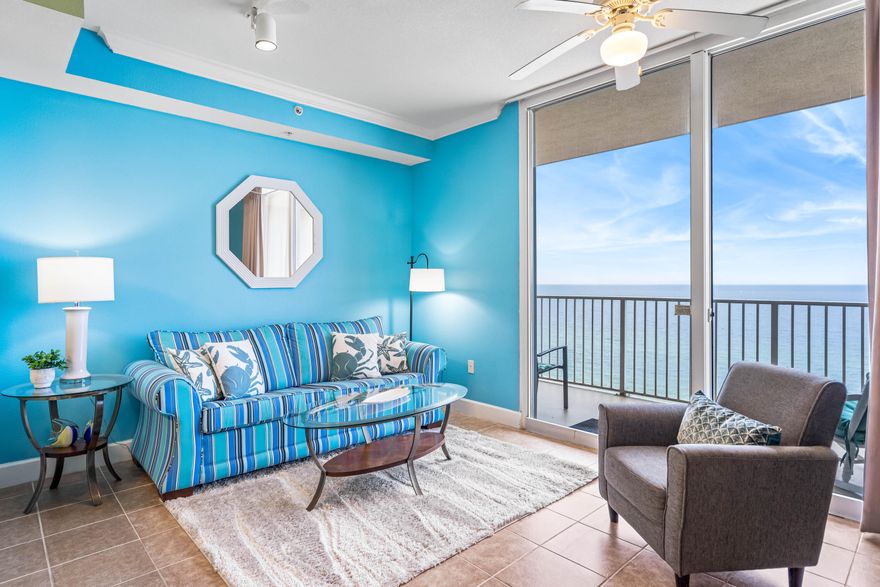 **ONE BEDROOM, TWO FULL BATHS, BUNKS, SLEEPER SOFA, BEACHFRONT, 10TH FLOOR, VACATION RENTAL** Tidewater Beach Resort in Panama City Beach, FL boasts an unbeatable location. It is conveniently close to Pier Park, a premier shopping and entertainment hub, offering an array of dining, shopping, and nightlife options. Additionally, Tidewater is near Rosemary Beach, a charming coastal community known for its picturesque streets and upscale amenities. Moreover, it holds the distinction of being the closest beachfront high-rise to the airport, providing utmost convenience for residents and visitors alike. Experience the best of Panama City Beach from this prime location at Tidewater, where you can enjoy the vibrant energy of Pier Park, the tranquility of Rosemary Beac and easy airport access.