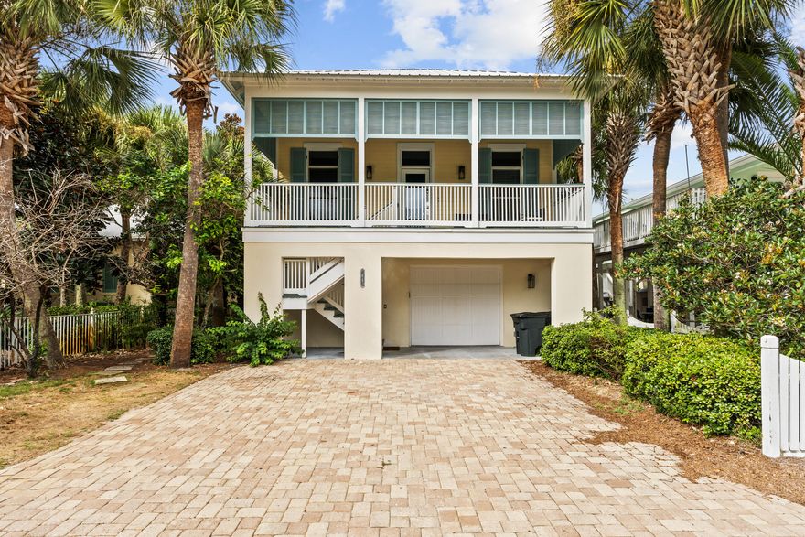 PRICED TO SELL BELOW MARKET VALUE!! 2024 Rental Forecast $163,664 RENTAL INCOME: $105,000 * 2023, $145000 -*2022, and $166000 *2021 Beach community in Miramar Beach, this magnificent two-story, 5-bedroom, 4-bathroom home offers a unique and versatile living experience. With two separate living spaces, each boasting its own private entry, this residence is perfect for families seeking both togetherness and privacy. Both living areas are equipped with fully-equipped kitchens featuring gleaming stainless appliances and spacious full-sized refrigerators.Step onto the first-floor patio, complete with a bubbling hot tub, where you can unwind and relish in the coastal lifestyle. Inside, the home exudes elegance with hardwood and tile flooring throughout. Proven Track record as a great rental