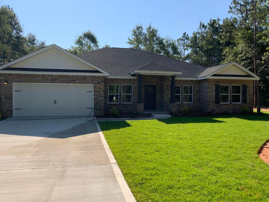 PRE-SALE ON BEAUTIFUL WOODED ACRE LOT! Grand foyer leads to dining room on the left and office (or 5th BR) on the right, entertaining GREAT room opens to kitchen and breakfast nook, french doors lead to covered back porch, kitchen boasts oversized work island with bar seating, shaker style cabinets, quartz countertops, walk-in pantry, owners suite off kitchen features large bath with double vanities, tiled shower, walk-in closet +linen storage, three additional bedrooms, one with private full bathroom.  Upgraded landscaping, appliances and master bathroom fixtures.