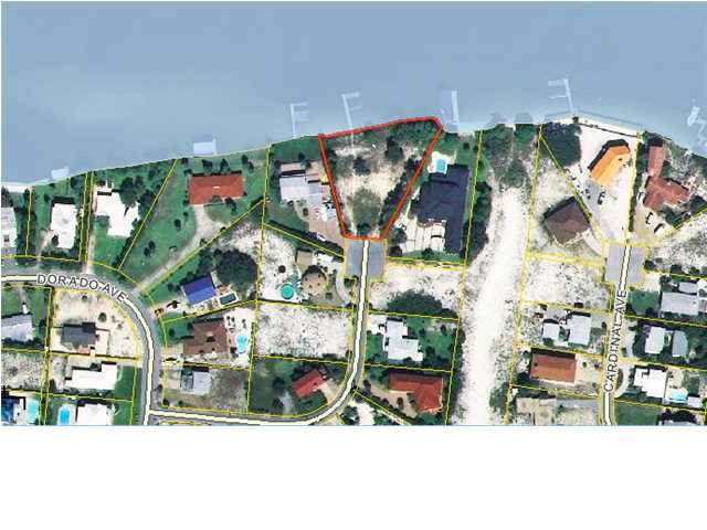This is vacant waterfront residential land located on Okaloosa Island.