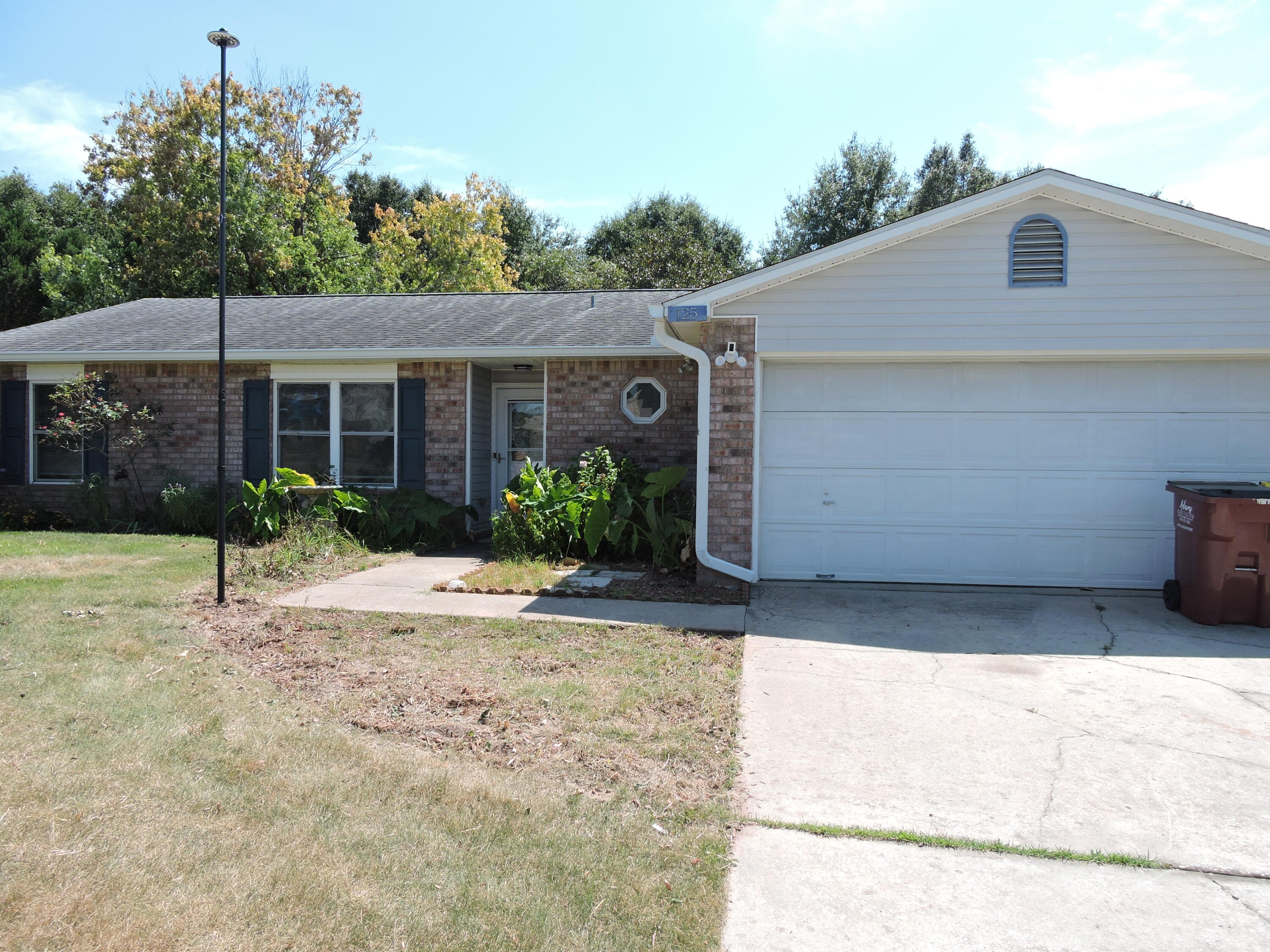 Available Now! Well maintained and updated 4 bed/2 bath/ 2 car garage located South of I-10 in the desirable and convenient Countryview Estates. The home has been freshly painted in Agreeable Gray with LVP flooring throughout. The galley style kitchen features stainless steel appliance package, pantry, and ample cabinet space. The owners suite features large walk in closet, dual vanities and a custom built low threshold tiled walk in shower. There is a large screened in Florida room off the family room. The additional bedrooms are nice sized with ample closet space. Additional features of the home include an ecobee thermostat, irrigation system, and lawn maintenance is included in the rent. Schedule your private showing today!