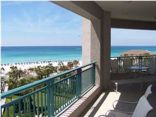Extremely motivated seller!! Enjoy breathtaking views from nearly every room of this remarkable four bedroom, four bath ocean front condominium home. This floor plan is the sought after ''J'' plan, which offers the utmost in spacious living, as well as a great split bedroom layout and an over-sized wrap balcony offering unsurpassed views of the Gulf of Mexico. Designer furnished throughout, this unit is perfect for large family get together s or entertaining guests. Call our office to tour this property!