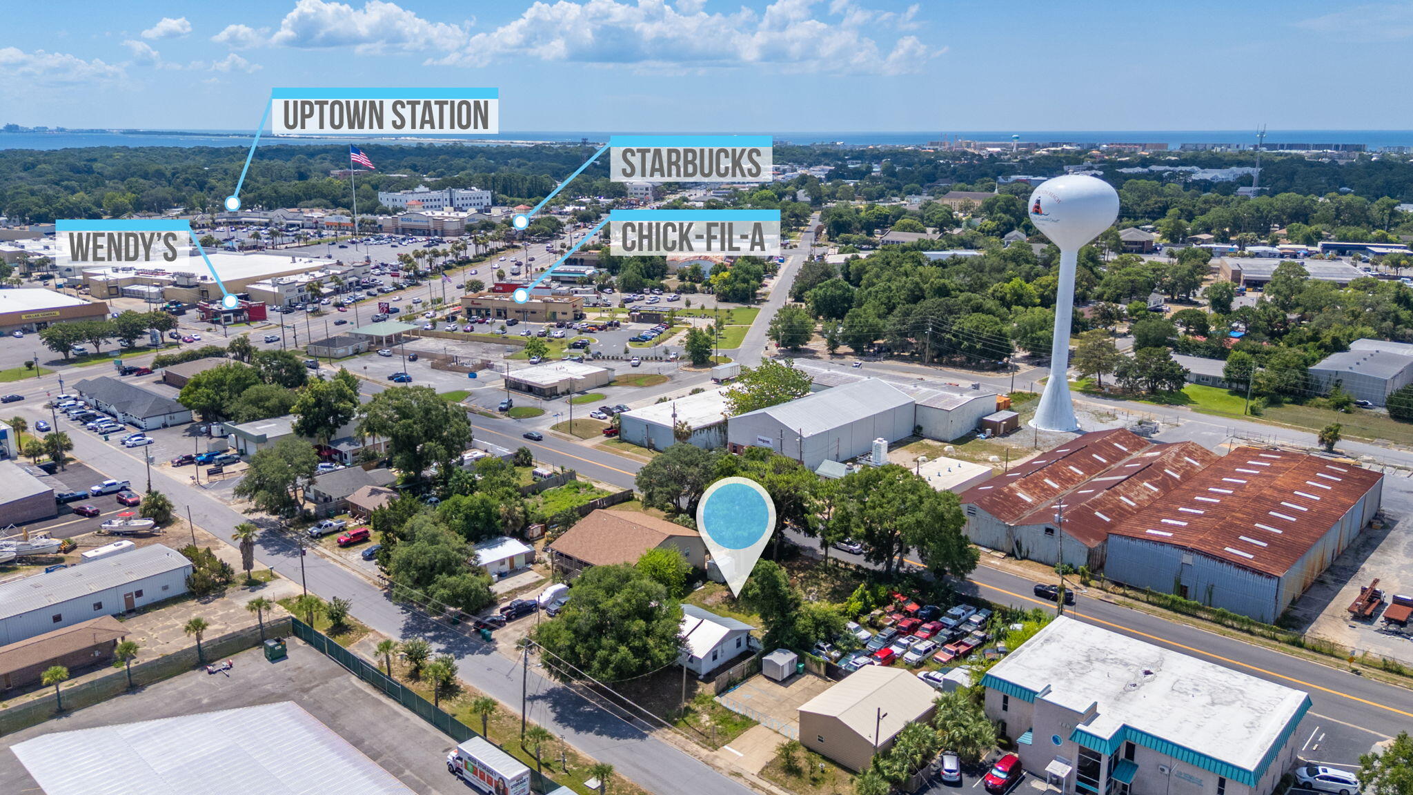 Prime Fort Walton Beach Opportunity - Zoned C-2/Multi-family with Endless Potential!Located in the heart of Central Fort Walton Beach, this unique property offers an unbeatable combination of location and future flexibility. With coveted C-2 zoning, the possibilities are wide open--from future commercial development to multifamily use with up to four units.Sitting between two streets for easy access and visibility, this property is less than half a mile from Uptown Station, surrounded by thriving commercial growth, dining, and retail. Plus, you're just 2.5 miles from the Okaloosa Island Boardwalk on the Emerald Coast.Whether you're an investor looking to build multi-units, a business owner seeking a central location, or a buyer with a vision, this rare opportunity doesn't come often!