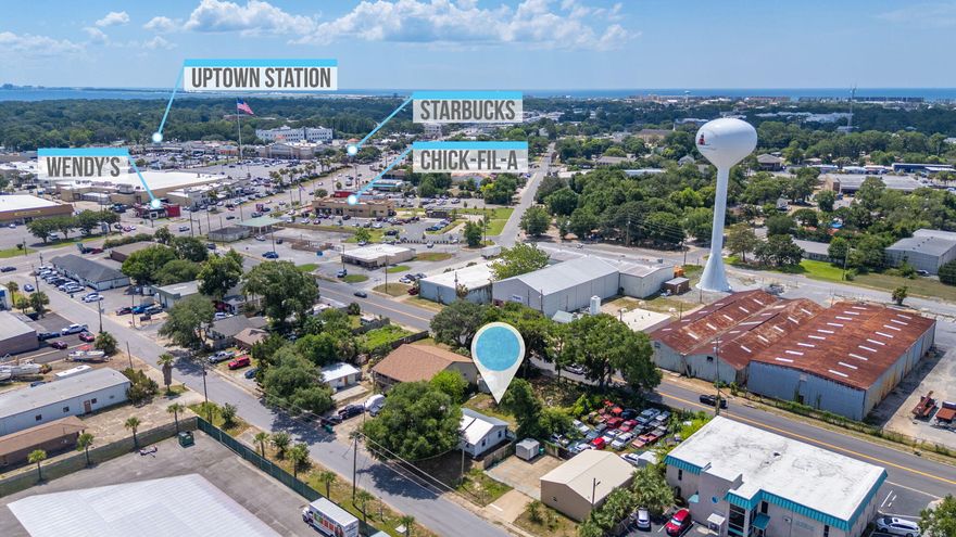 Prime Fort Walton Beach Opportunity - Zoned C-2/Multi-family with Endless Potential!Located in the heart of Central Fort Walton Beach, this unique property offers an unbeatable combination of location and future flexibility. With coveted C-2 zoning, the possibilities are wide open--from future commercial development to multifamily use with up to four units.Sitting between two streets for easy access and visibility, this property is less than half a mile from Uptown Station, surrounded by thriving commercial growth, dining, and retail. Plus, you're just 2.5 miles from the Okaloosa Island Boardwalk on the Emerald Coast.Whether you're an investor looking to build multi-units, a business owner seeking a central location, or a buyer with a vision, this rare opportunity doesn't come often!