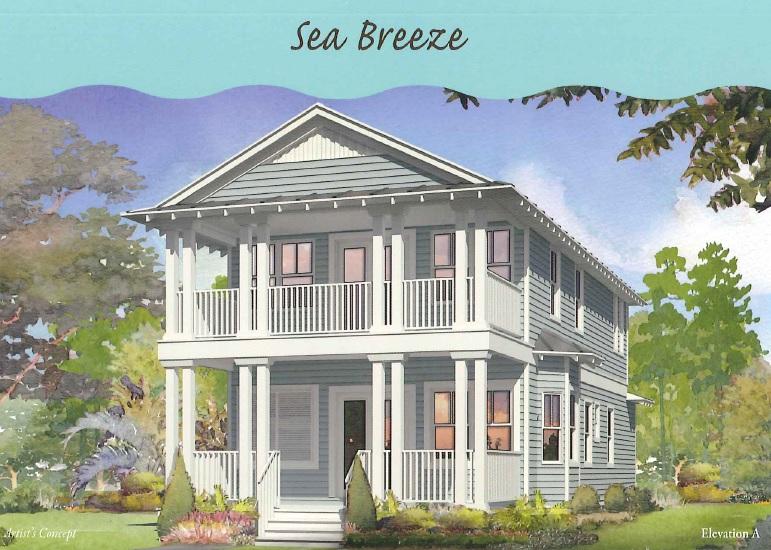 Another beautiful home in Naturewalk, this is the Seabreeze plan with 2 car garage. Across a welcoming wooden bridge, nestled amongst preserves, winding trails, and boardwalks, you will discover NatureWalk at Seagrove. This ultimate walkabout community has a prime location near 30A in addition to providing residents with the amenity-rich Gathering Place- complete with heated lap pool, hot tub, zero entry pool, firepit, grills, and much more! Newly added amenities will include more trails throughout, Energi fitness stations, multi-purpose court, pickelball court, and more green space. NatureWalk also has a seasonal shuttle running to and from the beach and Seaside!