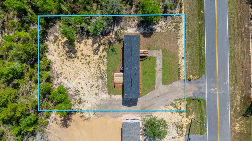 *Owner Financing Available - This beautiful brand new 2-bedroom, 2-bath manufactured home sits on a 1/4 acre lot and is move-in ready! With linoleum flooring throughout there's a seamless flow through the home. The open kitchen features a stainless steel refrigerator, electric stove, and a deep, double-sided stainless steel sink. Both bathrooms are equipped with ceramic sinks and toilets, adding a touch of quality and comfort. Step outside to a large back deck, great for relaxing, and a partially sodded yard with a little curb appeal. The home also features durable metal skirting for added stability and a finished look. Ready for its new owner now! No HOA- Public Water and Septic tank are in place. Located on a county maintained paved road.