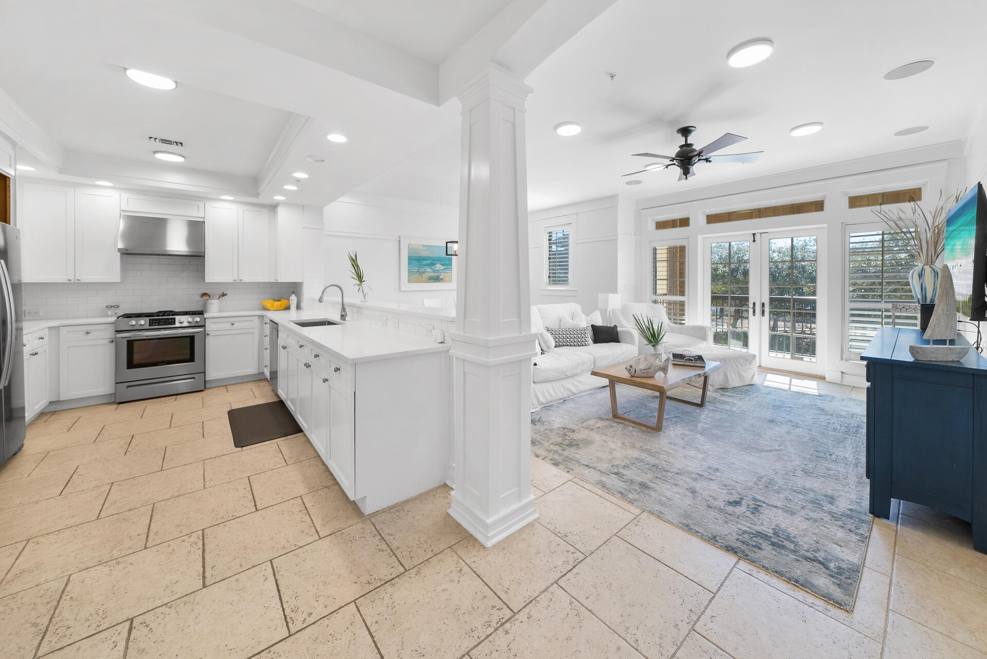 Discover serenity lakefront within the exclusive gated community of Wild Heron, positioned perfectly between Panama City Beach and Highway 30A. This beautifully renovated 2-bedroom, 2-bathroom condo on the first floor offers just over 1,300 square feet of pristine living space where you'll enjoy pure views of Lake Powell daily. Step into luxury millwork, high ceilings and a beautiful kitchen with Quartz countertops overlooking the lake. Every detail has been thoughtfully updated, including new appliances, HVAC system, and water heater - all replaced in the last year. The home features elegant tile and LVP flooring throughout and comes fully furnished, move-in ready, for your immediate comfort and convenience. The primary suite boasts private balcony access with breathtaking views of Lake Powell, providing a peaceful retreat. The entire building has recently undergone re-roofing, ensuring the quality and security of your investment. This condo is move-in ready, inviting you to settle in and enjoy the best of lakeside living. Enjoy the ease of being on the first floor, as well, without needing elevators daily. The condo provides a covered garage for parking which is great year-round.
Residents of Wild Heron enjoy access to resort-style amenities such as a lakefront pool and fitness center, scenic walking trails throughout, kayaks and canoes for the lake and the unique opportunity to go over the lake to the Gulf, where you can stroll along the beach.
The community also hosts Shark's Tooth Golf Club, which is a Greg Norman-designed 18-hole championship course and part of the famed Watersound Club. Watersound Club also offers access to tennis courts within Wild Heron in addition to their exclusive amenities at Camp Creek Golf Club, Watersound Beach Club and more! This private Membership is available separate from the community but a great opportunity for those who want to maximize the lifestyle that Wild Heron affords.
Don't miss the chance to own this slice of lakeside paradise. Experience the perfect blend of comfort, convenience, and community in Wild Heron.