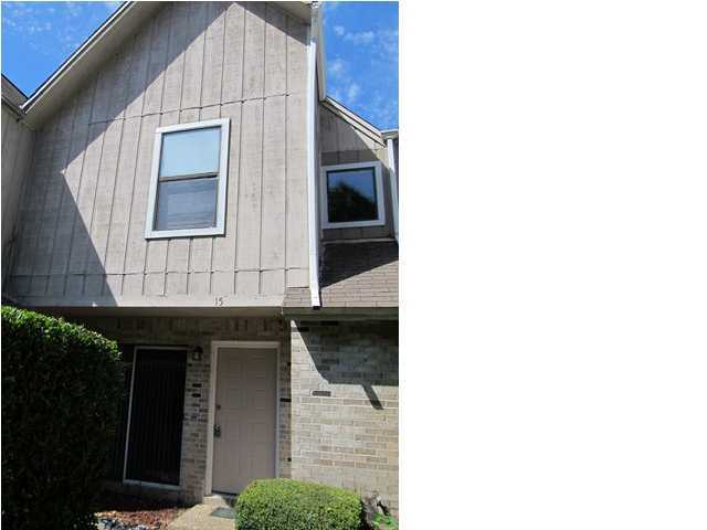 Very nice townhome with 2 bedroom and 2 1/2 bath. Each bedroom has its own bathroom. Foyer, dining room, kitchen has tile floors. Community pool. Lawn and pool maintenance included. Owner will consider pets with a $250.00 nonrefundable pet fee per approved pet. Washer, Dryer, and Microwave are ''as is'' and will not be repaired or replaced by the owner. No smoking.