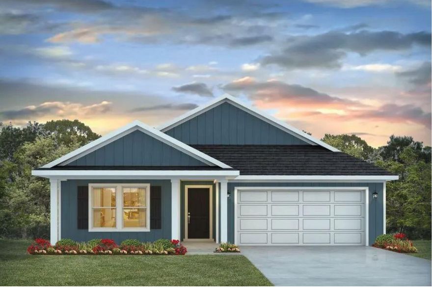 GORGEOUS HOME UNDER CONSTRUCTION NOW.  FABULOUS brand-new design, the ''Lakeside'' floorplan Shoal River Landing Community. Fast Growing Crestview area. This highly desirable new floorplan provides an awesome OPEN concept, no wasted space, 5 beds, 3 baths, nice covered back patio & 2 car garage. Well-designed kitchen with granite countertops, beautiful stainless appliances, smooth top range, quiet dishwasher, built in microwave & a spacious dining area. Striking (EVP) wood look flooring, plush carpet in the bedrooms. The Smart Home Connect System includes several convenient devices. Popular durable Hardie board exterior adds charm to the classic craftsman exterior. Stylish curb appeal. Easy drive to the airport, military base, beaches at Ft. Walton, Destin & minutes to golfing.  Must see.