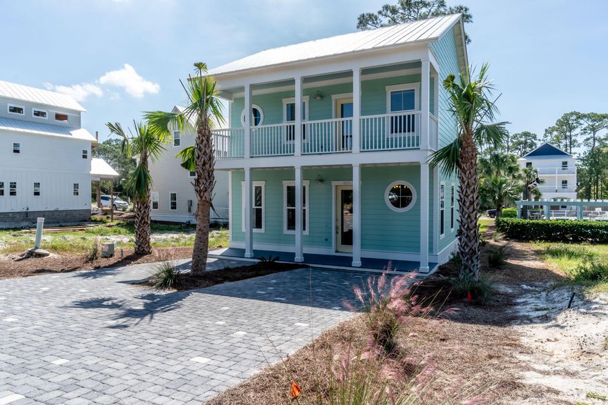 This home is almost move in ready!! If you looking for a quick close then this is a great home to come look at. This home is located in a community right of 30A and walking distance to the Gulf of Mexico. We are offering a great closing incentive to! Call agent for details. Home features wood tile floors and granite in all the bathrooms and kitchen. Home is currently under construction so please contact a Martelle Homes supervisor to view the property for your personal safety.