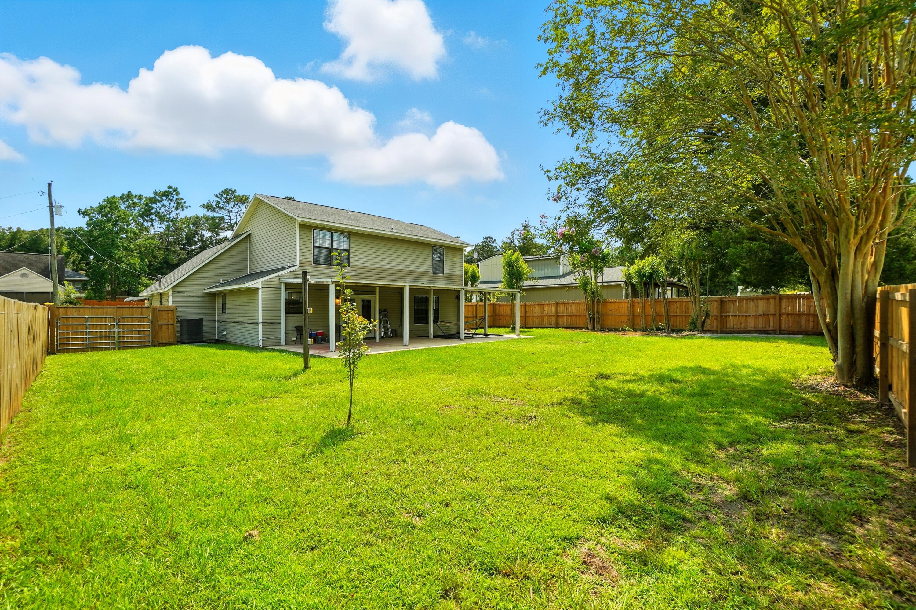 **PRICED TO SELL** Check out this charming 2 story home with a huge bonus space, ready for it's new owner to add their own personal touch! This 2224 sq ft home has 3 bedrooms and 2.5 bathrooms. Once you walk through front door, there is a large dining and living room. The kitchen has that open and airy space. Down the hall is the half bath, laundry, and huge bonus space. Upstairs is the primary bedroom and bath, 2 spare bedrooms (all new carpets and flooring upstairs) and an updated full bathroom. As you walk out of the sliding glass doors to backyard, there is a big covered porch with a large fenced in yard. This one won't last long, a must see. Roof 2016, water heater 2017 and HVAC serviced twice a year.