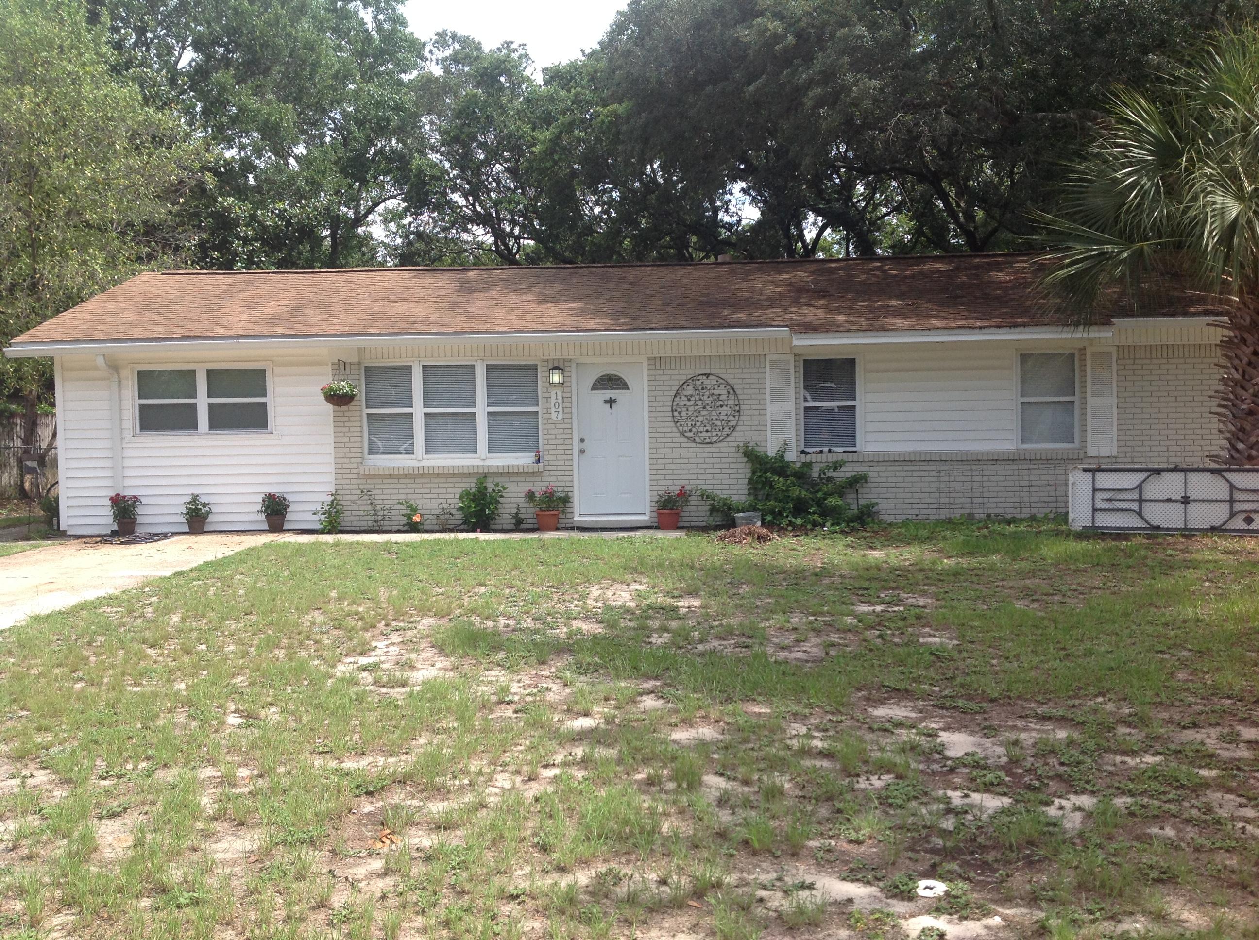 This home is being sold as is. Even so, it's in great condition! Must see! The house has been renovated beautifully. Rich, dark hardwood flooring has beeninstalled, Great Cabinetry, Counter tops and backsplash! The garage area has been renovated for an additional bedroom (could have other uses). There is a great back yard area, fenced in area, great for children or pets. Washer and Dryer is not included, but could be bought separate from the price of the home. The location is central to many amenities in Fort Walton Beach. ''AS IS'' only.