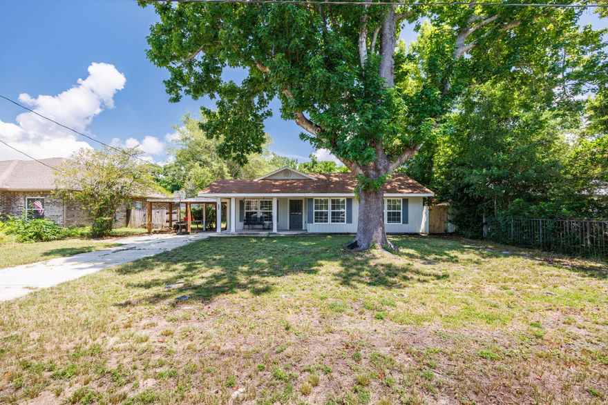 Charming and updated 3&#8209;bedroom, 2&#8209;bath home in Wynnehaven Beach Estates! Step inside to discover open living with beautiful floors and well&#8209;appointed dual living spaces, ideal for both relaxing and entertaining. The bright kitchen boasts abundant cabinet space, flowing effortlessly into the dining area. The primary suite offers a peaceful retreat with a roomy walk-in closet. Outside, enjoy a large backyard with plenty of room for pets, play, or entertaining. Located just minutes from Hurlburt Field, the beaches, and everyday conveniences, this move-in-ready home combines comfort, charm, and coastal convenience. Don't miss your opportunity to make it yours!