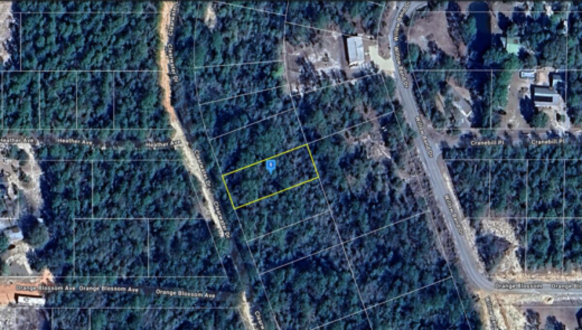 0.34 acres of pure potential, located on CLEARWATER DR, DEFUNIAK SPRINGS, FL, 32433, WALTON. A vacant lot spotted with rich foliage offers idyllic seclusion. Ideal for mobile homes, with no HOA and minimal restrictions. Utilities are not yet present, requiring well/power/septic, power is nearby. Marked as Flood Zone X, per Walton GIS mapping, the lot appears to be free of wetlands. This could be your retreat, or an excellent economic opportunity considering the yearly taxes of $75.71. Positioned with easy access to I-10 & CR 285, save time commuting to most workplaces within 30-45 mins range. Plus, you are just a short drive from the stunning white sands of the famous Emerald Gulf Coast and Crab Island. Information and dimensions from CRS Property Data Report and are approximate.