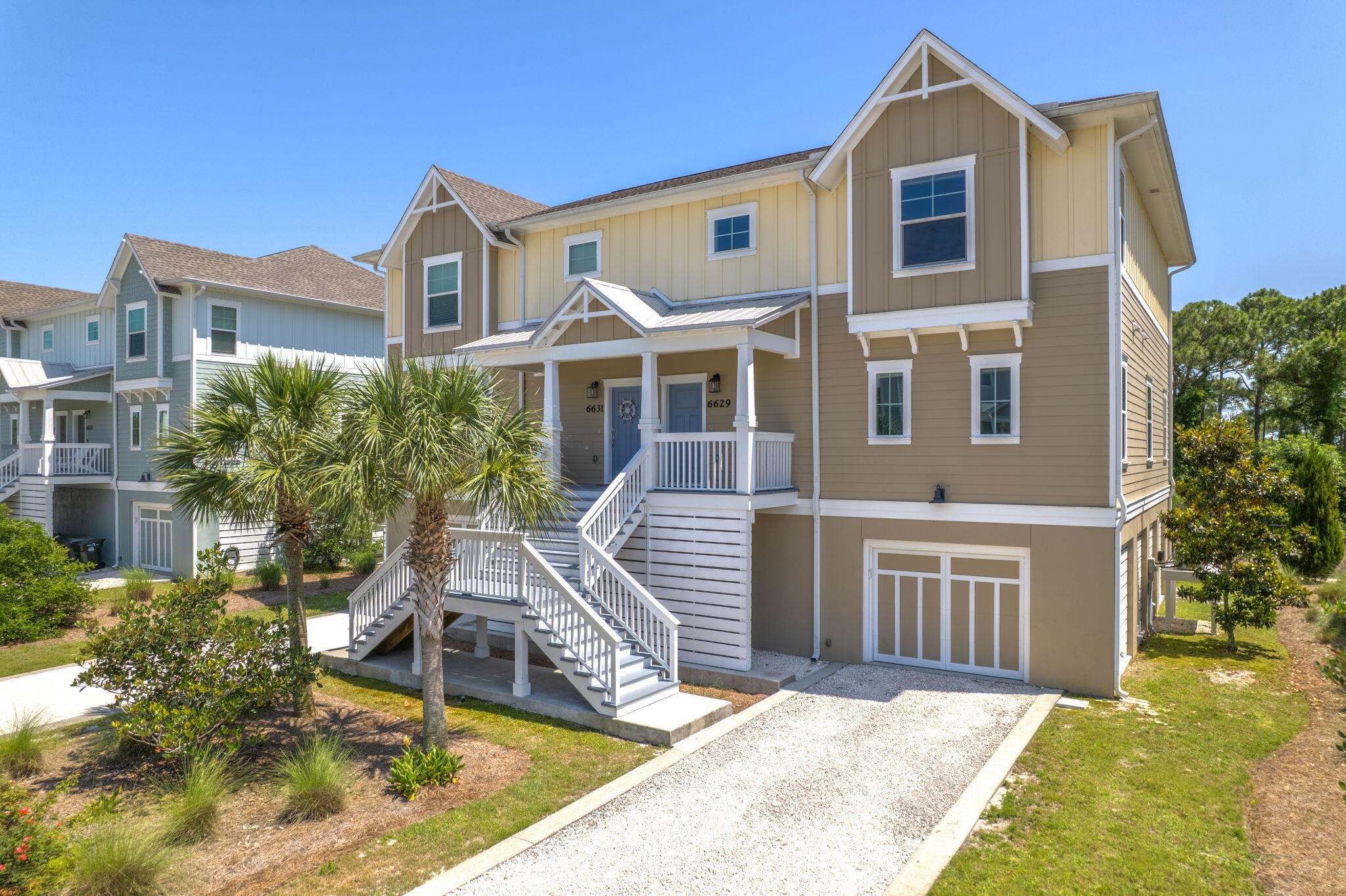 Welcome to resort-style living at its finest at Lost Key Beach & Golf Club! With over $70k in rental projections, this would be a great investment property or second home. This beautifully maintained 4-bedroom, 4-bathroom home, built in 2018, combines modern comfort with upscale finishes. With newer HVAC, roof, and water heater systems, this home offers peace of mind. Located in the heart of Perdido Key, you're just minutes from shopping, dining, nightlife, attractions and of course, the beach! Lost Key is a gated coastal community offering exceptional amenities, including an 18-hole Arnold Palmer-designed golf course, private beach club with beach shuttle service, resort-style pool, tennis and pickleball courts, scenic nature and bike trails, and a state-of-the-art fitness center. Insid e, the open-concept layout seamlessly connects the kitchen, dining, and living areas. The kitchen is a standout, featuring elegant quartz countertops, soft-close cabinetry, ample storage, and a breakfast bar. Just off the main living area is a fully screened-in patio, offering a peaceful view of the wooded surroundings and full top-to-bottom enclosure to keep pests out. One bedroom and a full bath are located on the main level. Upstairs, you'll find three additional bedrooms, including the primary and the 2 others each with their own en suite bathroom! The primary boasts a spacious walk-in closet and a luxurious en suite bathroom with double vanities, a walk-in shower, and a private water closet. The oversized garage is another highlight, featuring a large storage closet, screened windows for added ventilation, and custom built-in storage at the garage entrance. Additional closets throughout the home provide ample storage space for everyday organization. With only one caring owner and impeccable condition throughout, this home is move-in ready and waiting for you. Don't miss your chance to own a slice of paradise in the highly desirable Lost Key Beach & Golf Club!