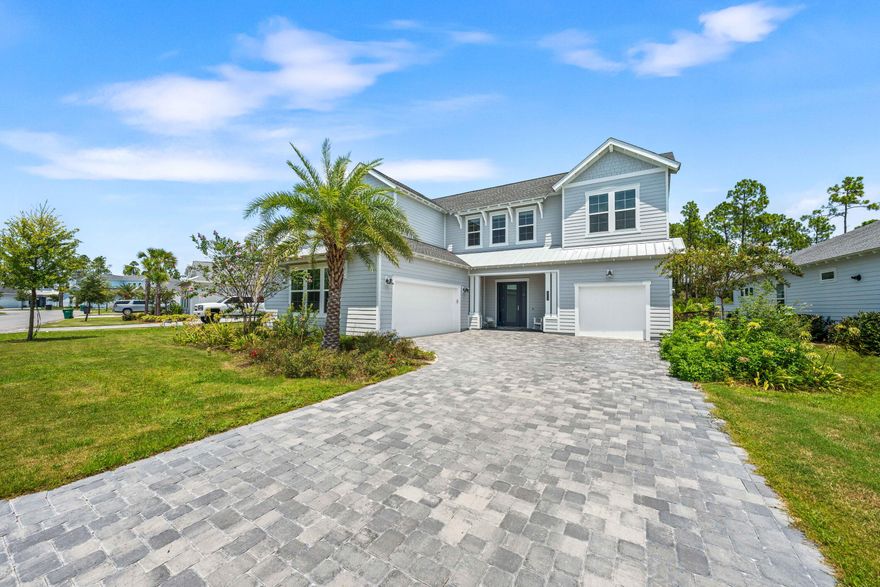 Luxurious 6-Bedroom Home for rent in the gated community of Naturewalk at Watersound Origins starting October 6th! This unfurnished residence offers beautiful finishes and tile selections, large laundry/sand room, 2 car garage, 1 golf cart car garage plus a spacious screened porch overlooking the greenspace. The first floor primary bedroom includes a large ensuite bathroom with walk in shower and separate deep soaking tub. Additional bedrooms and ensuites are on the second level. Neighborhood amenities include a resort style pool, tennis and pickleball courts, fitness center and the Origins Golf Course. Additionally, miles of bike trails and access to the Lake Powell dock for fishing or kayaking.