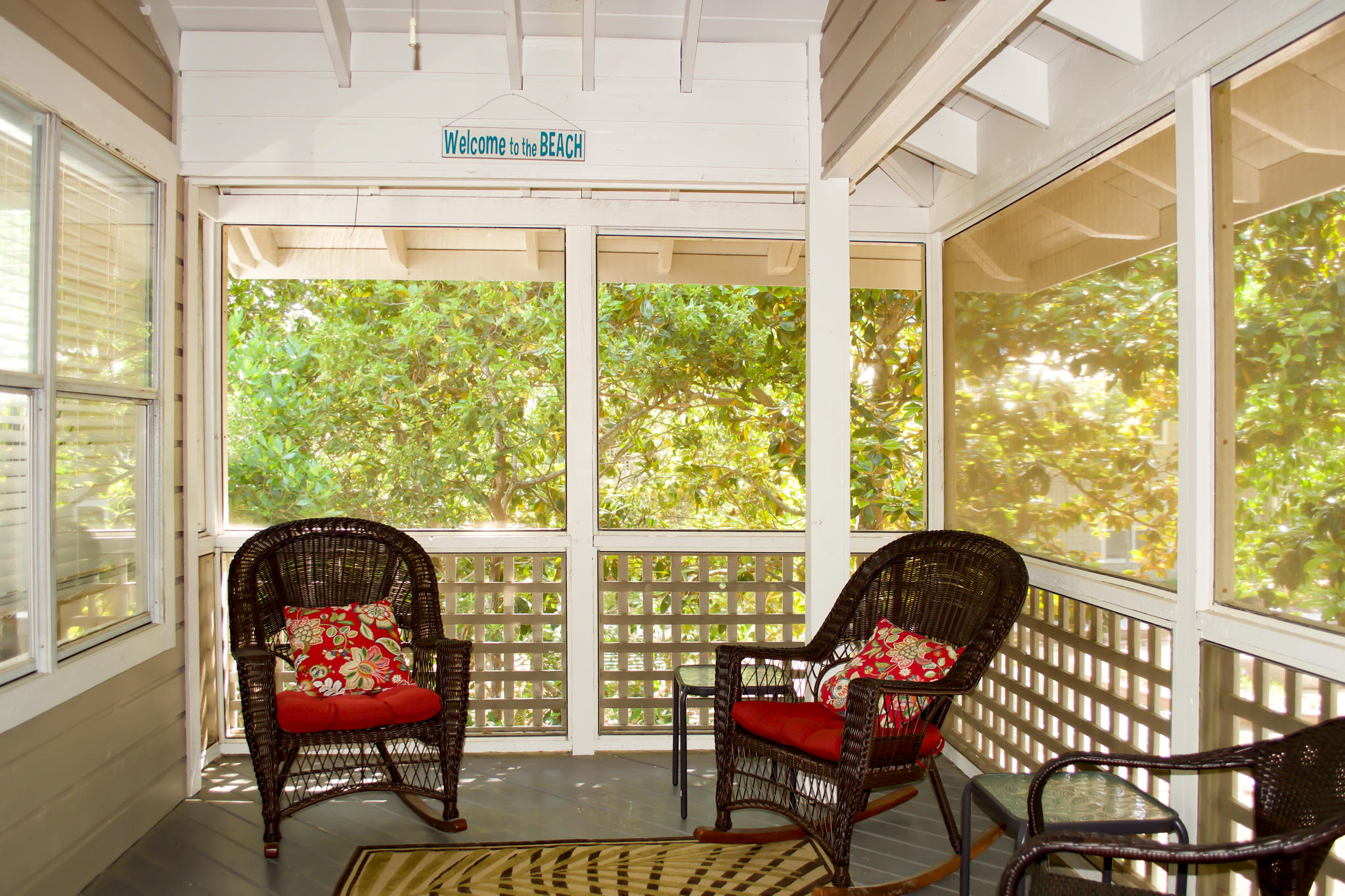 3 bedroom 3 bath Carolina style beach cottage with a unique ''tree house'' feeling! The views from the screened porch of the flowing fountains are awesome and the water sounds are ever so relaxing. The condo's interior is very cozy and the floor plan is open and functional. Special features include granite counter tops in the kitchen, baths and porch, luxury plank vinyl flooring throughout, an open serving window from the kitchen to the porch, a seating area in the master bedroom and a loft with its own bathroom. The condo's location offers a short walk to the beach and both pools. 2017 rental income was $22,040 with 77 days of owner's use. Hidden Dunes is a beach front development that offers a tennis center of 6 rubico clay courts that is professionally staffed,