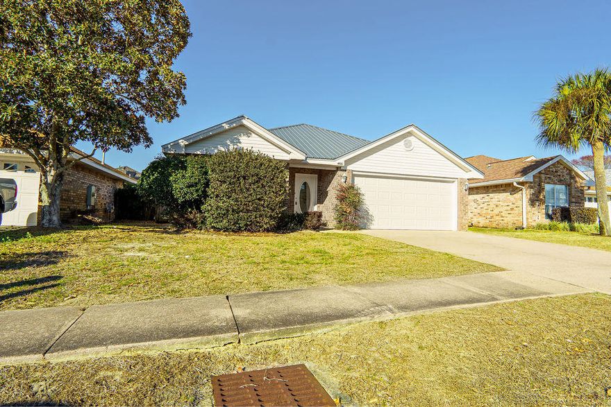 SUBDIVISION IS GREAT FOR THOSE LOOKING FOR A LOW MAINTENANCE YARD. Location, Location, Location. Just blocks from the beach and Destin Commons. Quiet subdivision in convenient location. 3 bedroom home with fenced yard. This home built in 2000, is in very good condition and is ready to move into. Sunsail has a community pool for that relaxing dip before or after shopping or swimming in the Gulf. Very low HOA fees of $420 annually. Buyer to verify all measurement and information.