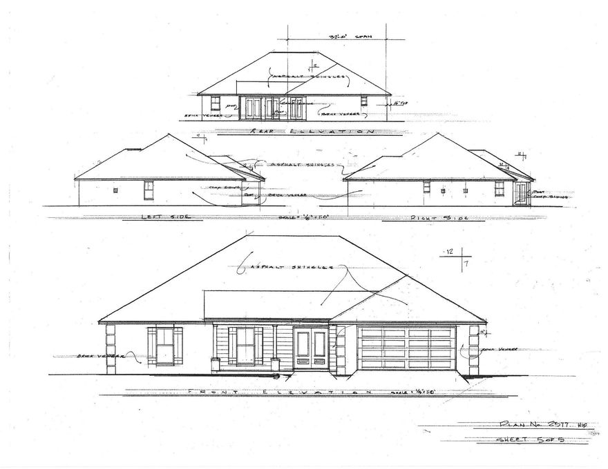 Located in the Gated Community of Chanan Estates, South of I-10. ALL Brick with Front and Rear Covered Porches. Buyer to verify measurements and anything of importance.
