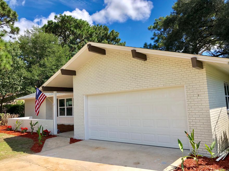 Enjoy peaceful living in the highly desirable Poquito Bayou subdivision in this professionally remodeled home! Upgrades done to this home include new: copper wiring, kitchen cabinets, bathrooms, interior and exterior doors, stainless steel appliances, flooring throughout, AC, roof, windows, ceiling fans, light fixtures, garage door, granite in the kitchen and bathrooms, and more. Inside the home you will find beautiful new laminate flooring throughout the main living areas. Cook in style with the newly updated kitchen. On colder evenings, enjoy cooking next to a cackling fireplace located next to the kitchen. All four bedrooms feature new carpeting and offer plenty of space for your guests to feel right at home during their stay.