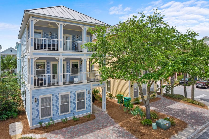 This property is a proven Rental Machine. Current 2022 bookings are in excess of $97k. and has been a consistent  year over year revenue generator.  Situated minutes from the Emerald Coast's white quartz beaches offering toes in the sand perfection.  This 5 bedroom home is nestled in the private gated oasis known as The Villages of Crystal Beach.  This vacation retreat is steps from the lagoon style pool with a gradual beach-like entry where you can enjoy a relaxing day in the hot tub or at the Tiki Bar and Grilling area.  During peak season there is free community transportation and after a day at the beach, it's easy to enjoy the open air shopping, many restaurants, movie theatre at Destin Commons.  An additional bonus to the west is HarborWalk Village or head east to Silver Sands Outlet