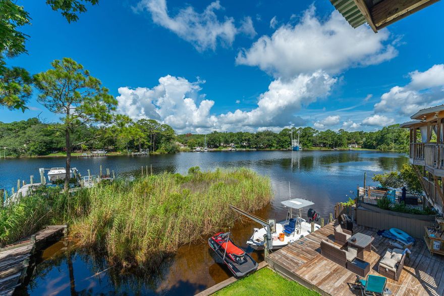 Introducing a stunning waterfront townhouse in Niceville. This spacious 3-bedroom, 2-bathroom home boasts an open and bright layout, perfect for enjoying the picturesque views of the water. The modern kitchen features stainless steel appliances and granite countertops, with subway tile backsplash ideal for preparing meals and entertaining guests. The luxurious master suite overlooks the water, providing a peaceful retreat at the end of the day. Master bath offers a walk-in shower. Unit location provides an easy commute to bases and schools. This townhouse offers both comfort and convenience for its residents. Experience waterfront living at its finest in this beautiful townhouse! Contact us today for a showing!